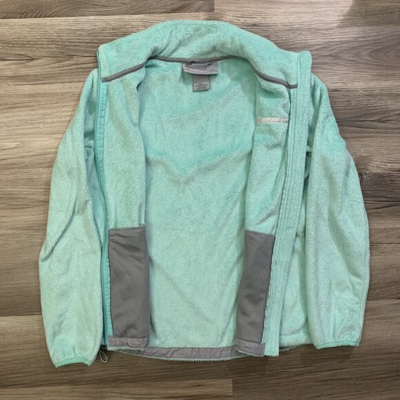 Free Country Women's Fleece Jacket Size S Green Full Zip Pockets Live in it GUC - Picture 4 of 11